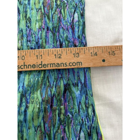 TutuBlue Full Zip Womens XS Blue Green Rash Guard UPF50 Thumbhole Pocket - Picture 14 of 16